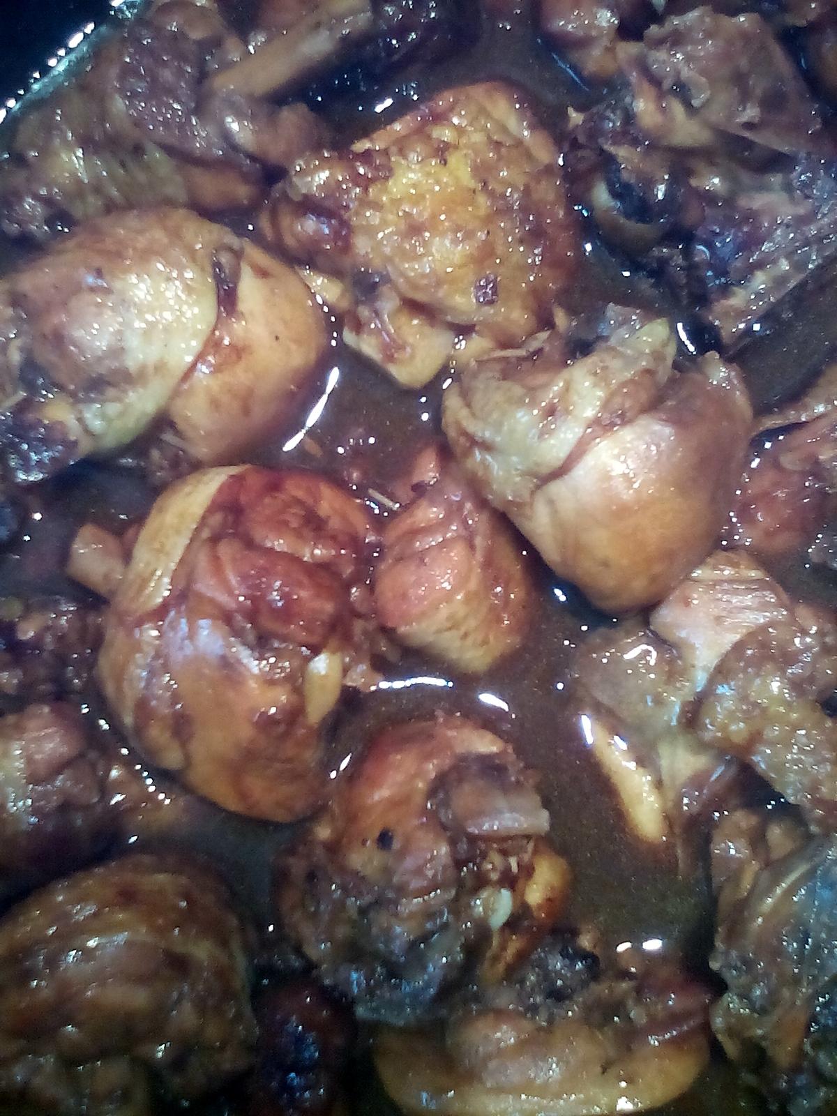 recette poulet sauce d'huîtres