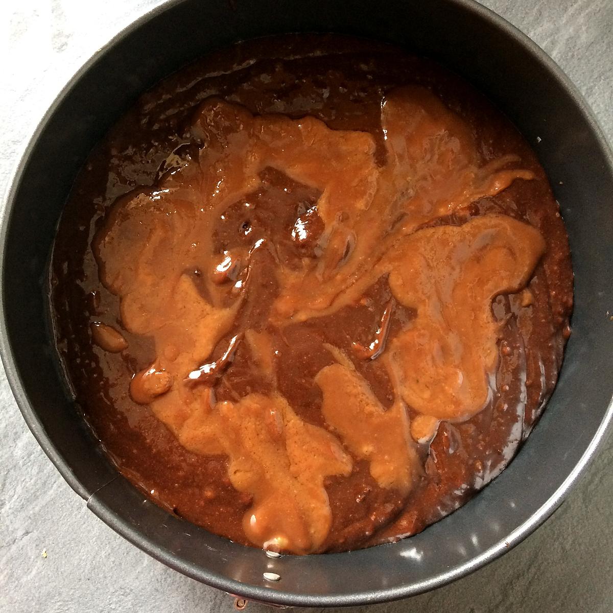 recette brownie caramel