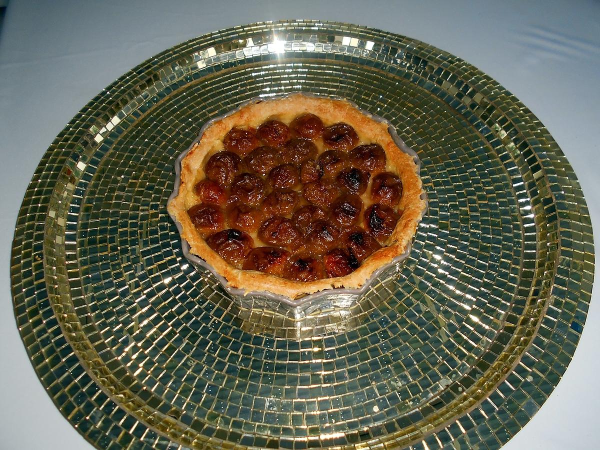 recette Tarte aux prunes "reine-claude"