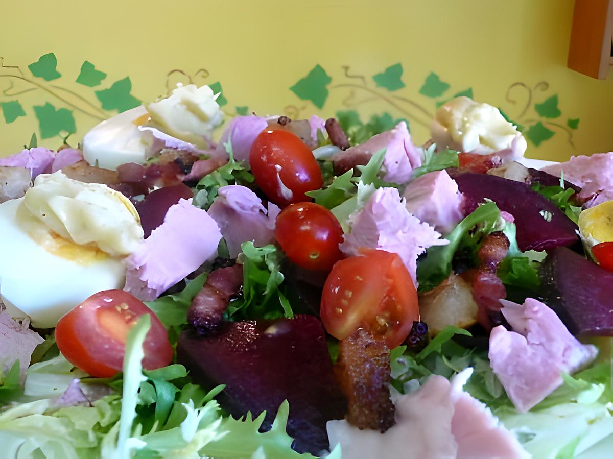 recette SALADE FOLLE