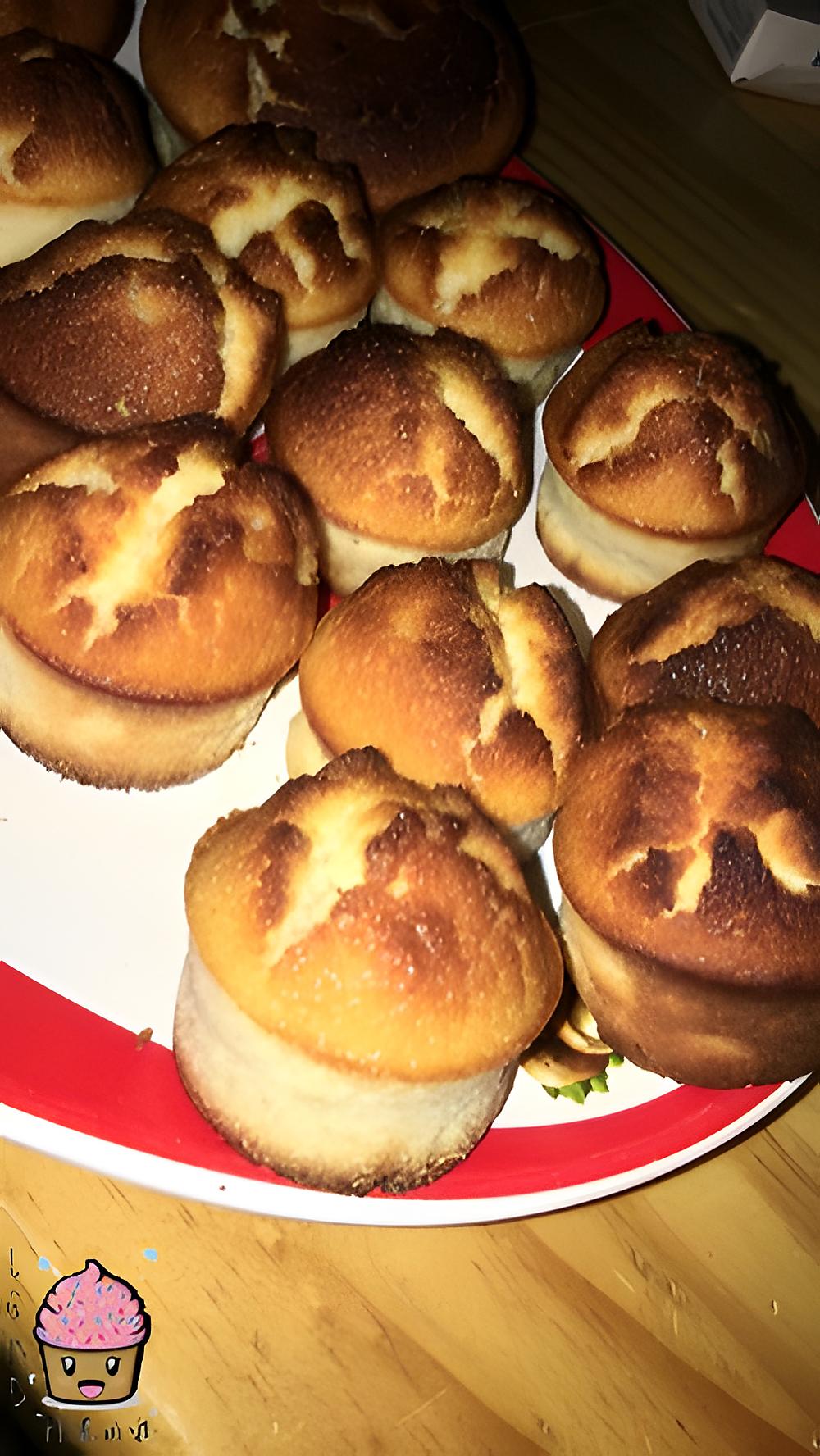 recette MINI FINANCIERS.