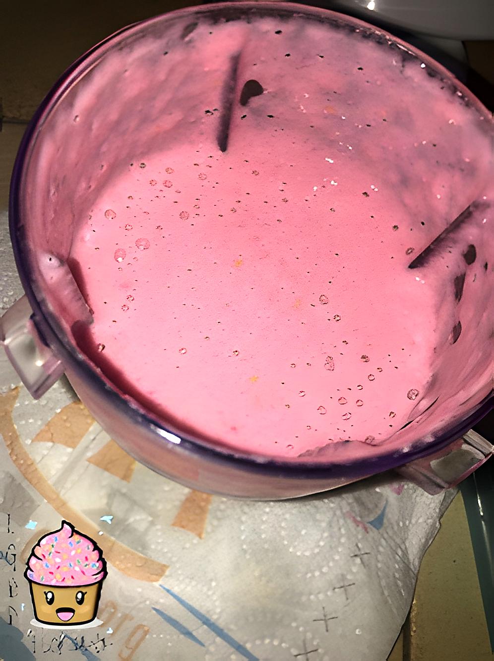 recette SMOOTHIE POIRE FRAMBOISE