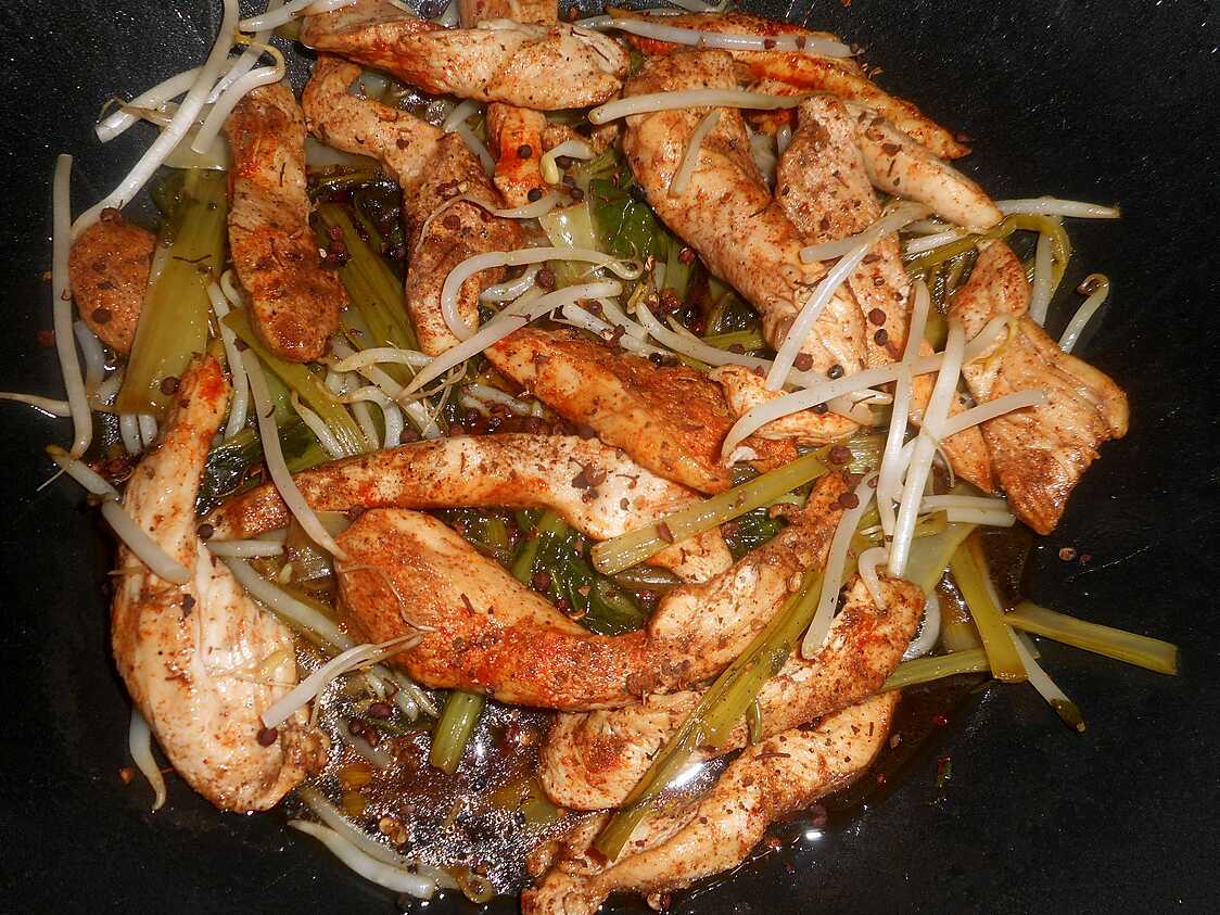 Poulet a la séchouanaise