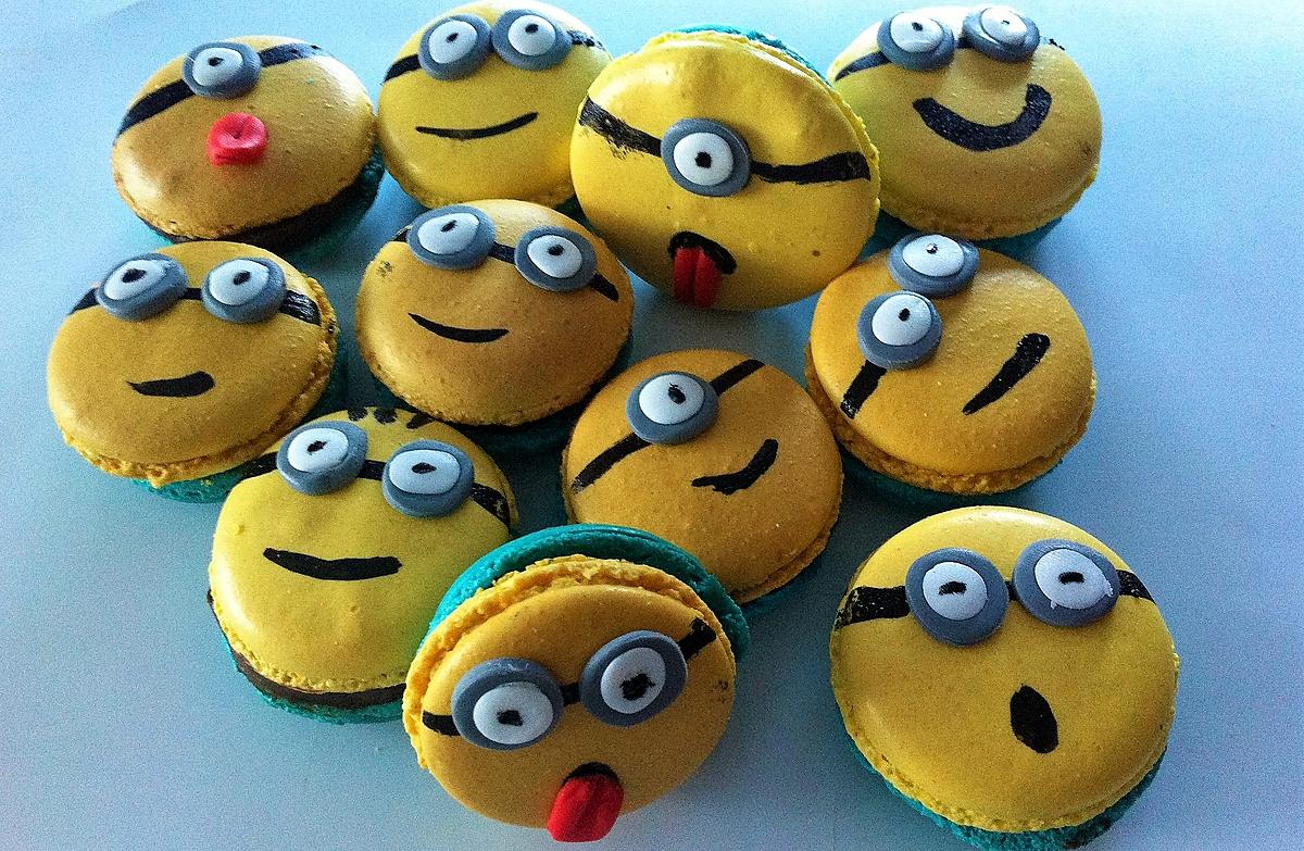 recette Macarons "les minions"