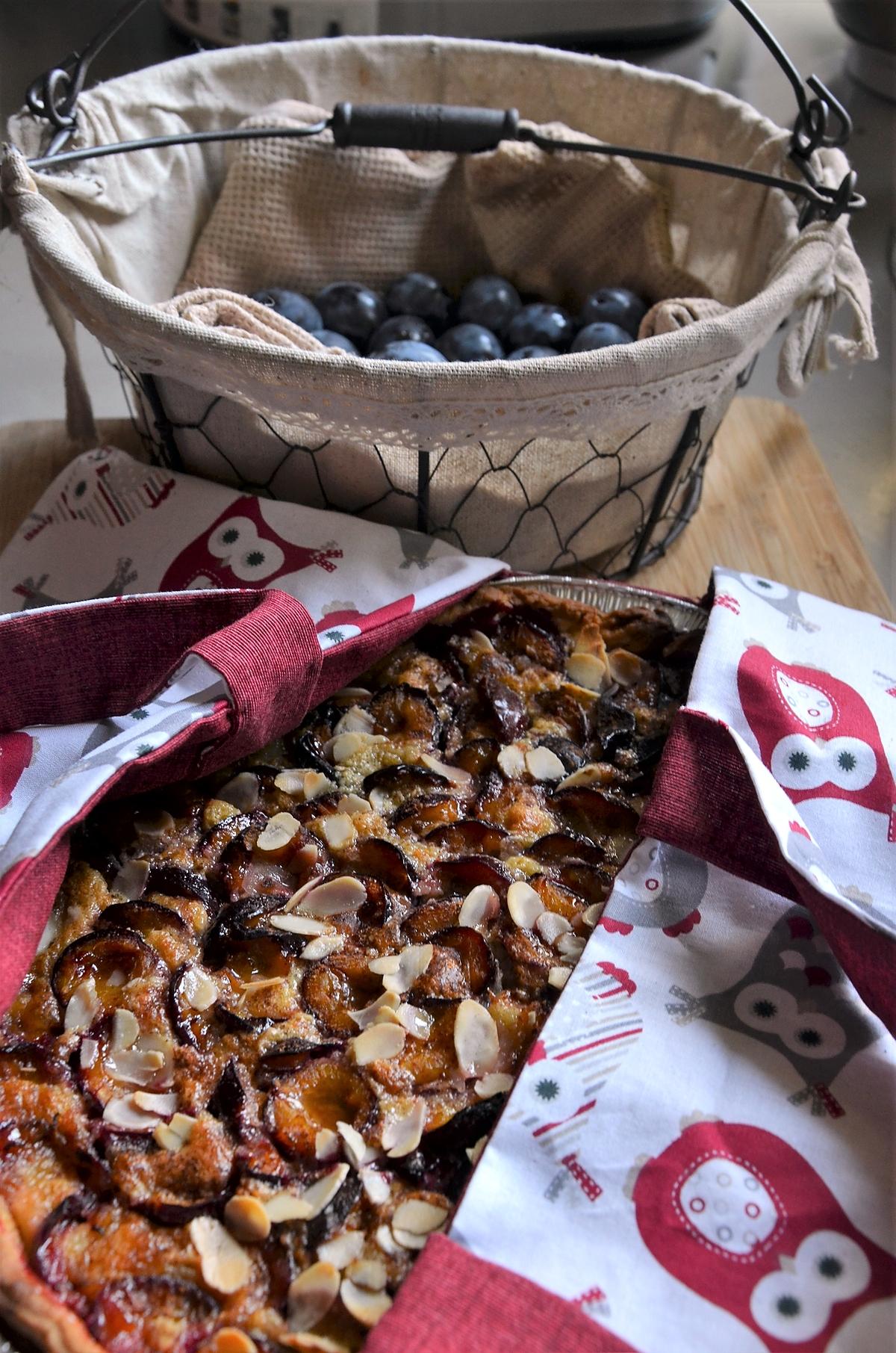 recette Tarte aux prunes de Grand-mère