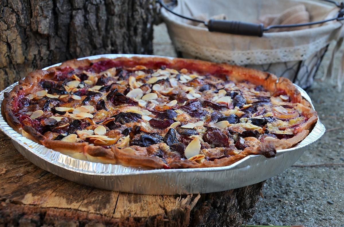 recette Tarte aux prunes de Grand-mère