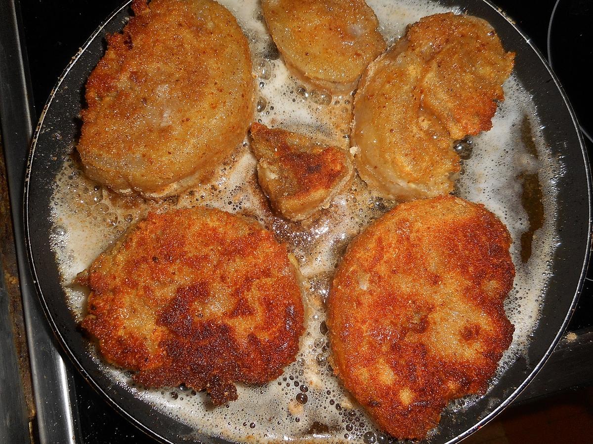 recette Tete de veau panée sauce tartare