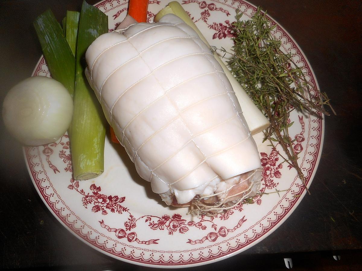 recette Tete de veau panée sauce tartare