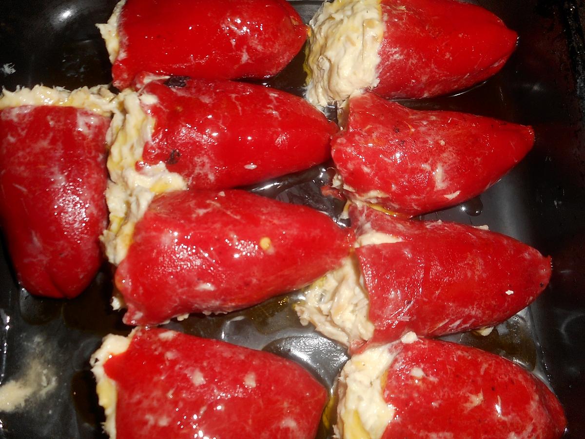 recette Piquillos farcis à la morue