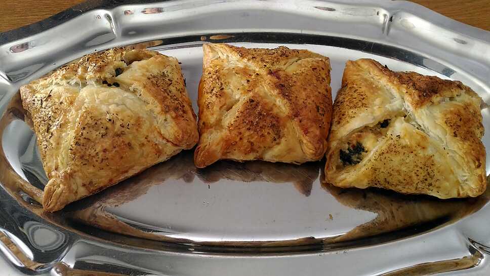 recette Friand aux feuilles vertes et mascarpone