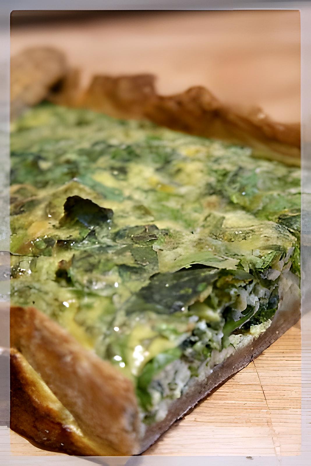 recette Tarte aux fines herbes