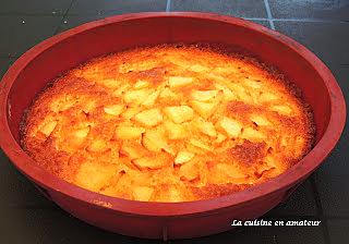 recette Gâteau rapide Tupperware pommes poires