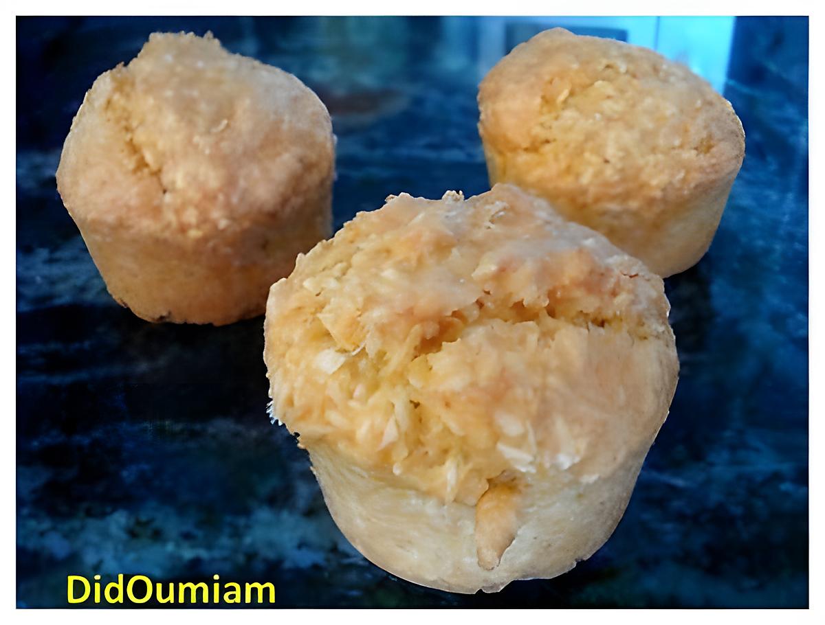 recette mini cakes coco tofu