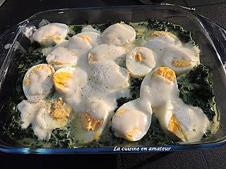 recette Épinards à la crème