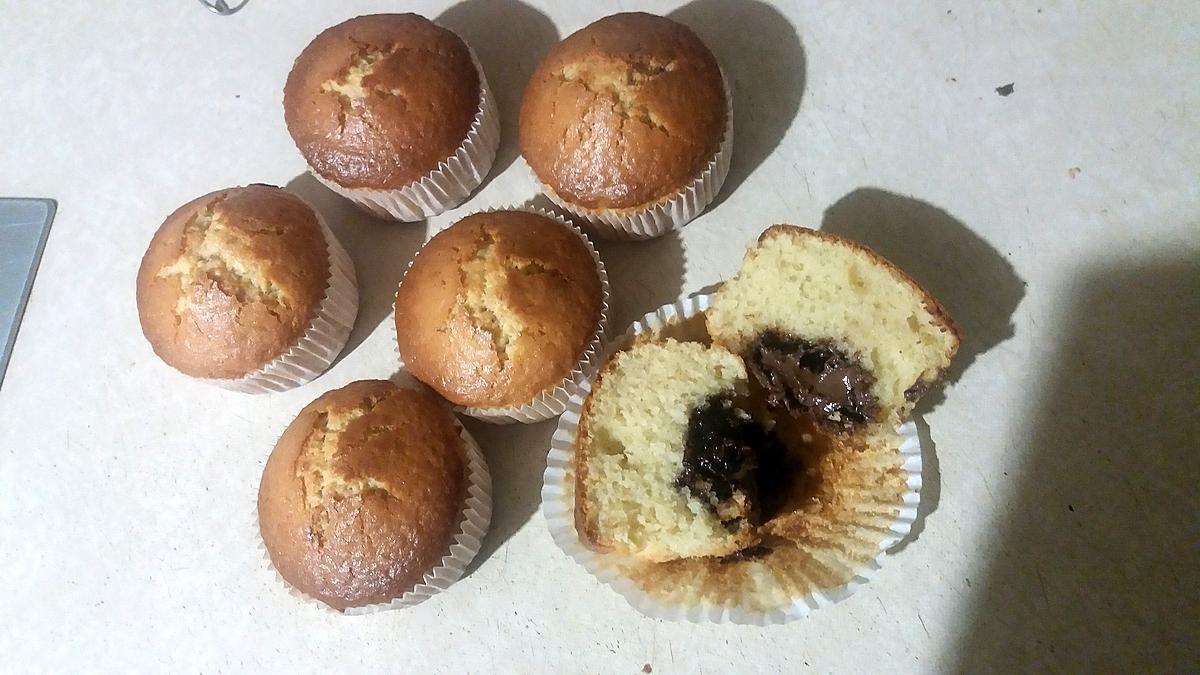 recette Muffins au nutella