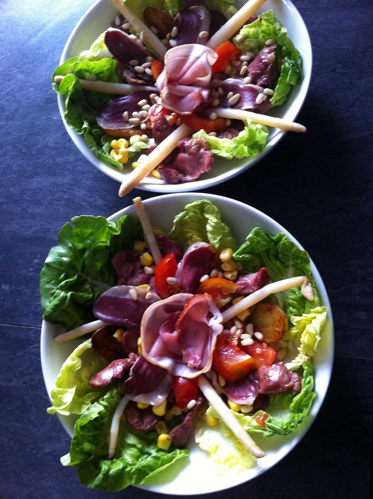 recette Salade landaise