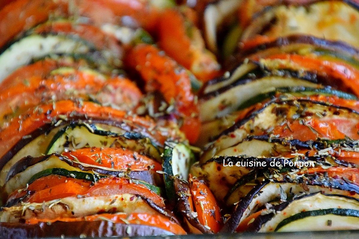 recette Tian de courgette, tomate et aubergine