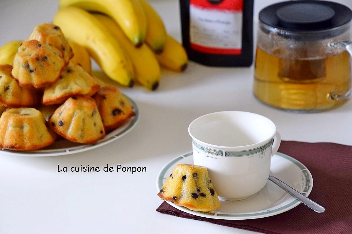 recette Muffin à la banane, poire et lait de coco