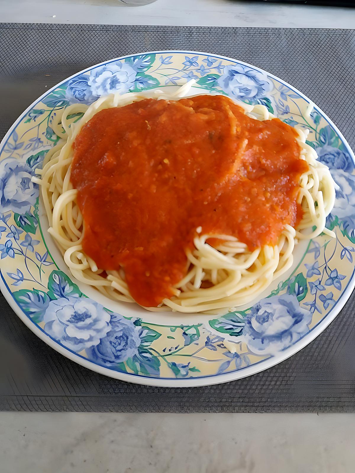 recette Sauce tomate