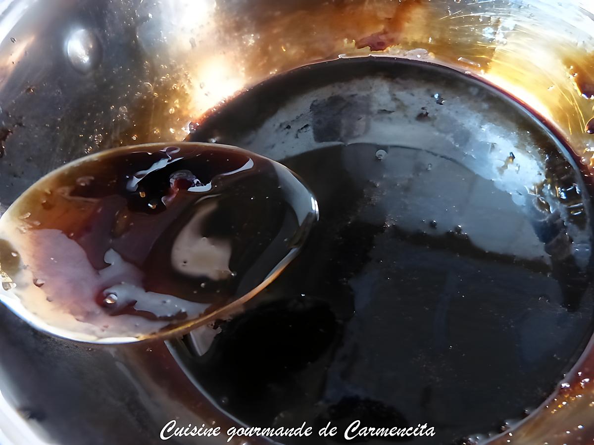 recette Crème de vinaigre balsamique au miel