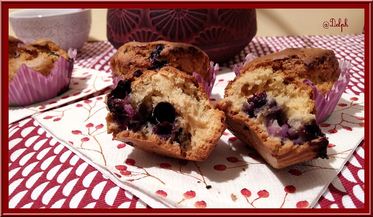 recette Muffins aux Myrtilles