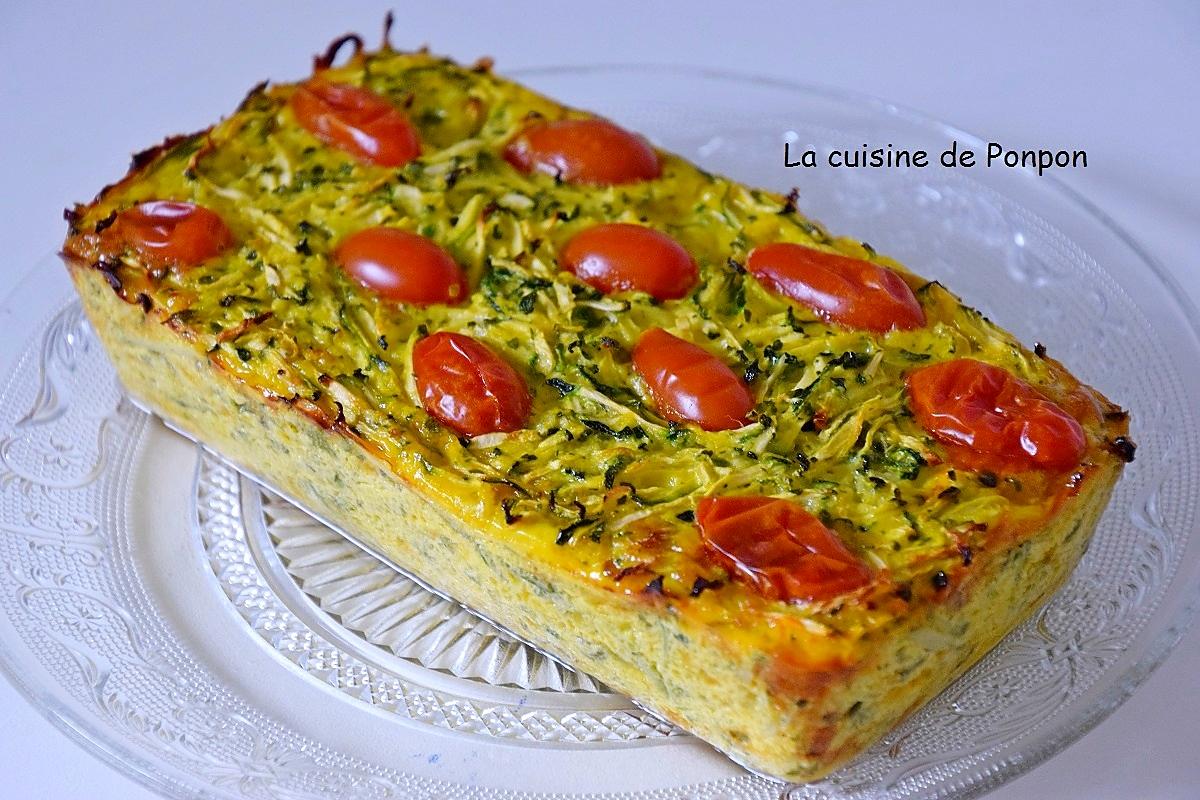 recette Flan aux courgettes parfumé au lait de coco