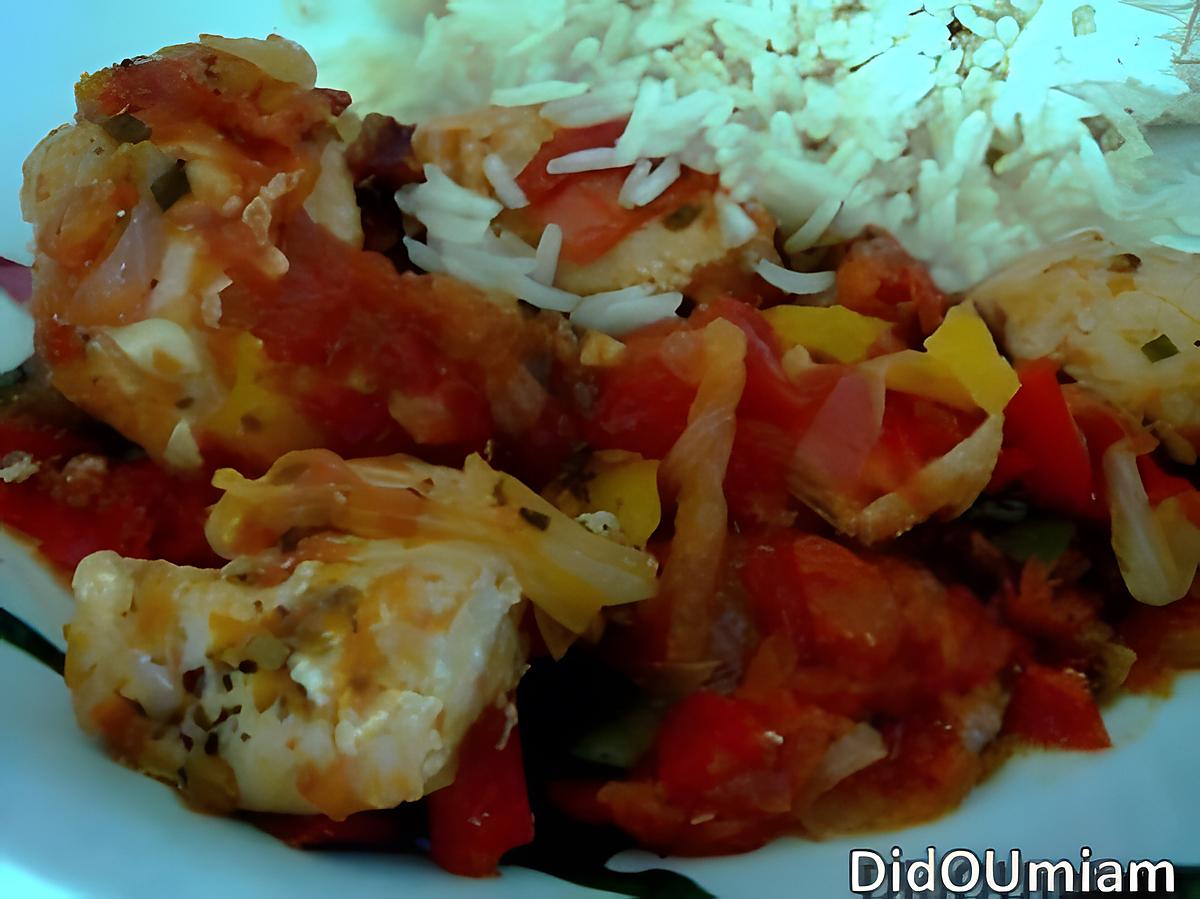 recette Poulet Basquaise