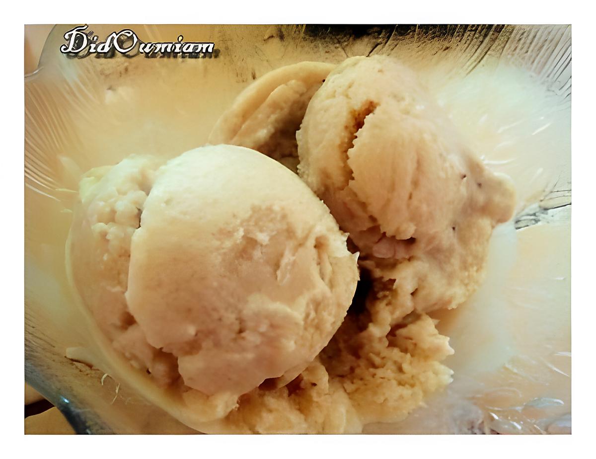 recette Glace banane/coco