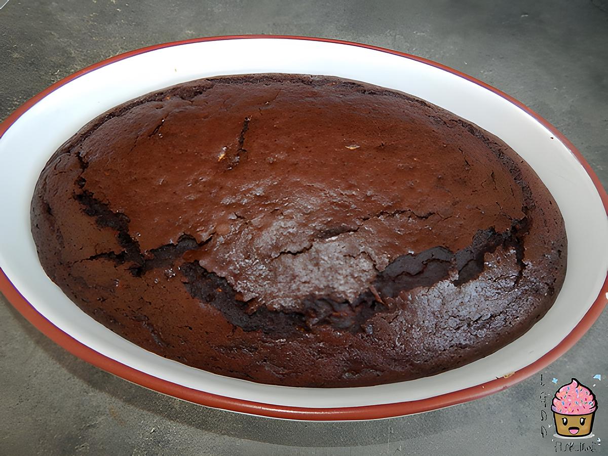 recette GÂTEAU CHOCOLAT/COURGETTE