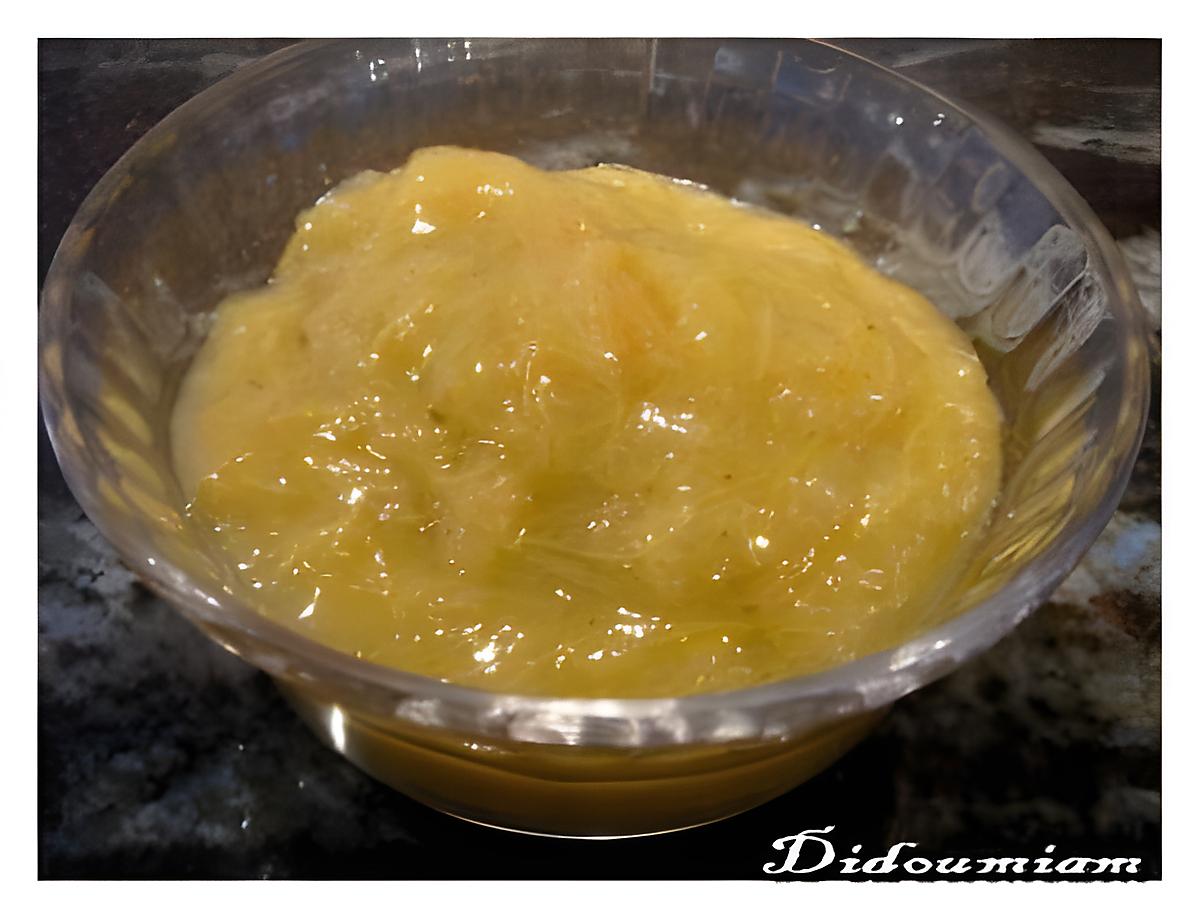 recette compote de rhubarbe