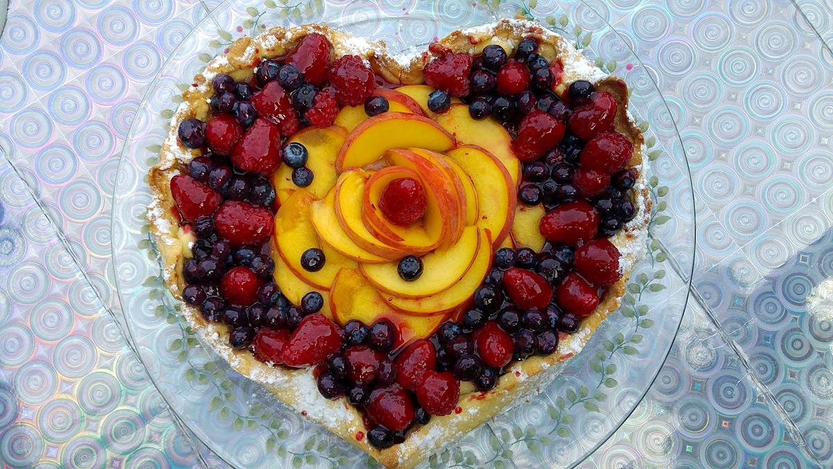 recette Tarte coeur multifruits aux gourmandises de Tommy  ...