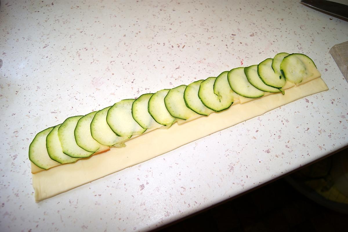 recette Roses de courgette.