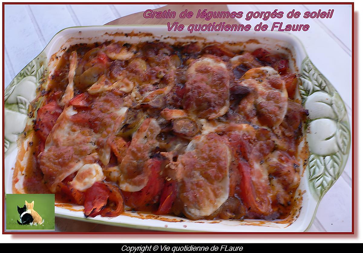 recette Gratin de légumes gorgés de soleil