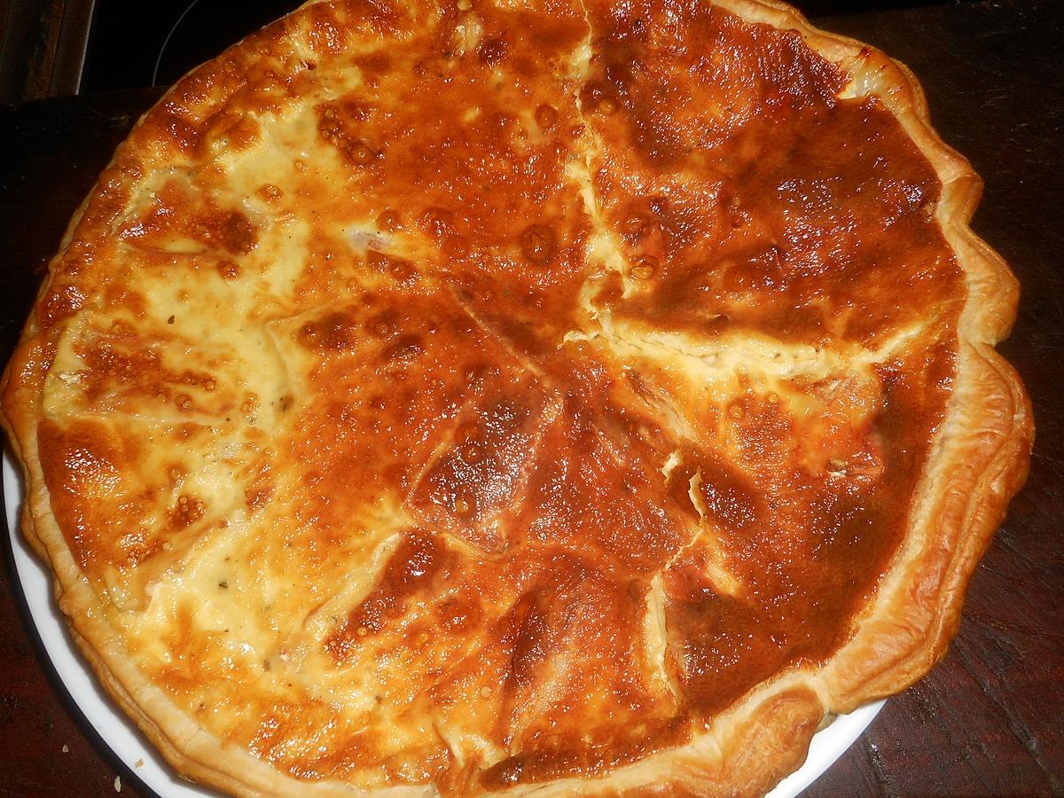 recette Quiche au jambon a l os et camembert