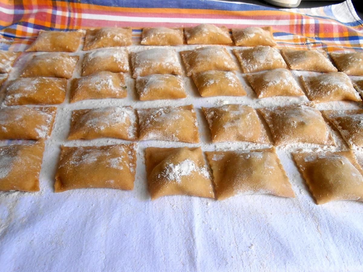 recette TORTELLINI AU VERT DE BLETTES ET PERSIL