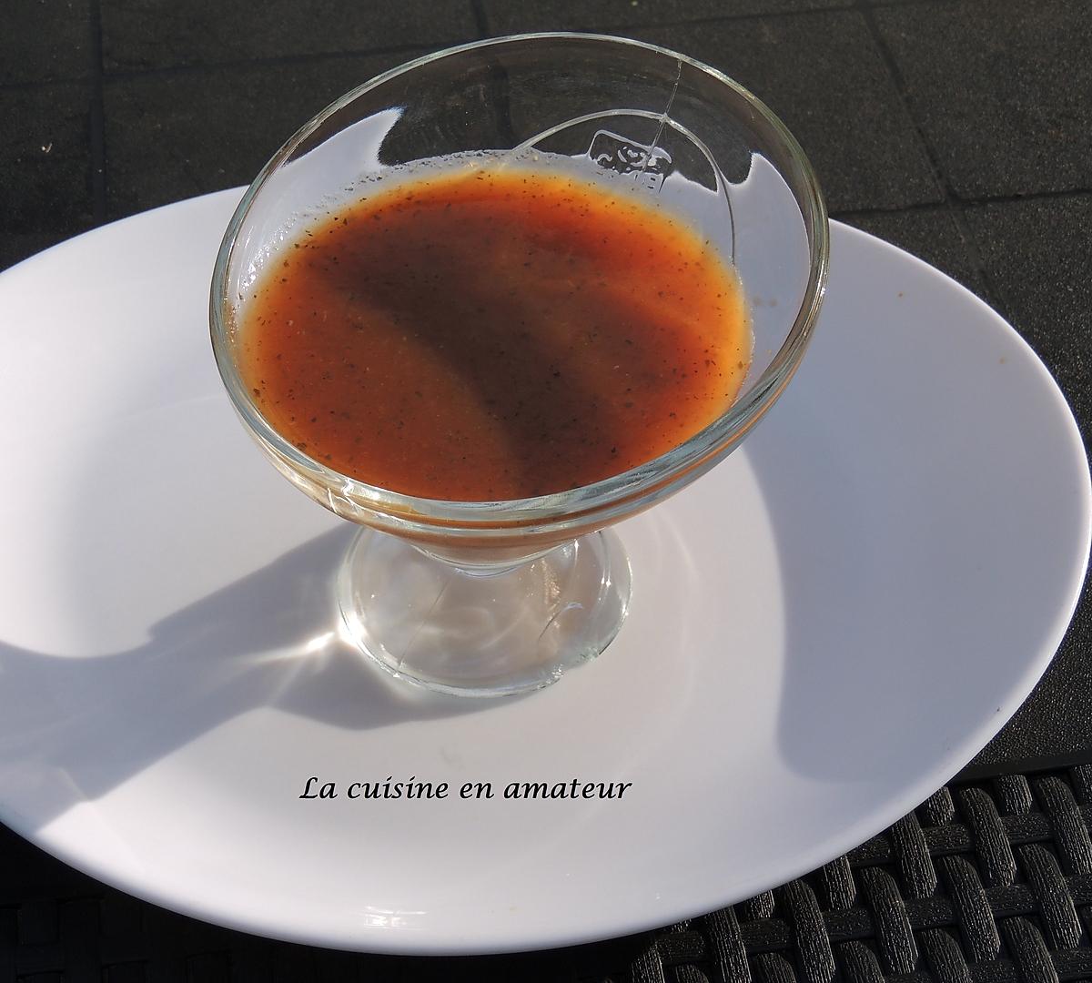 recette Gaspacho tomates pastèque