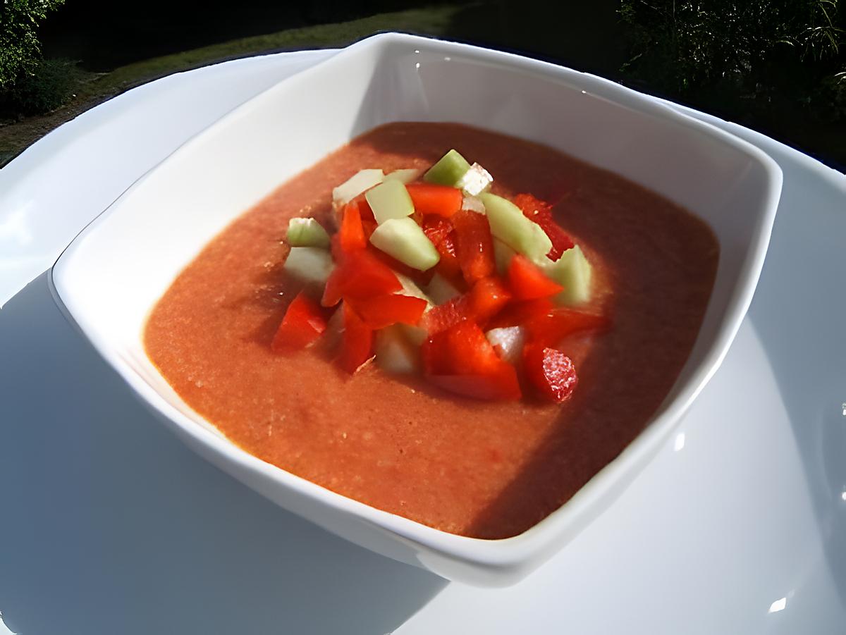 recette Gaspacho