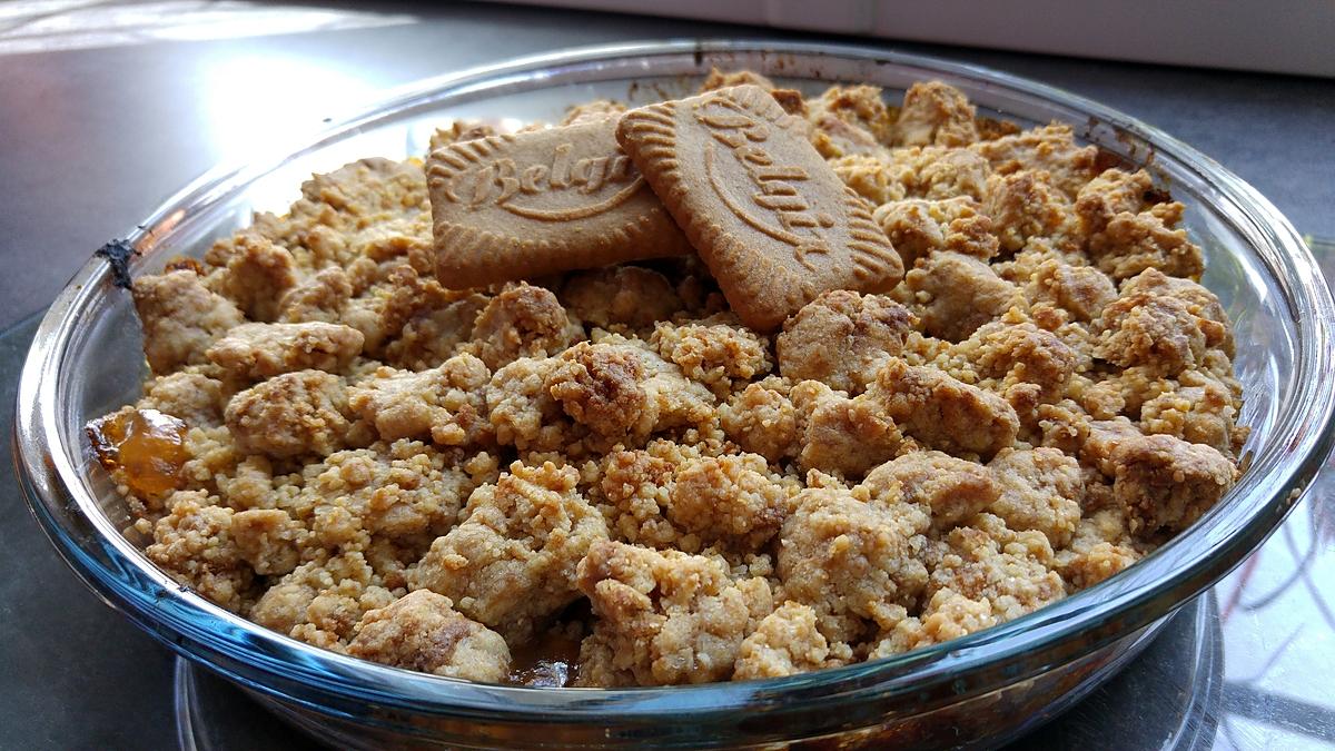 recette Bananes au rhum de la Martinique et son crumble aux spéculoos