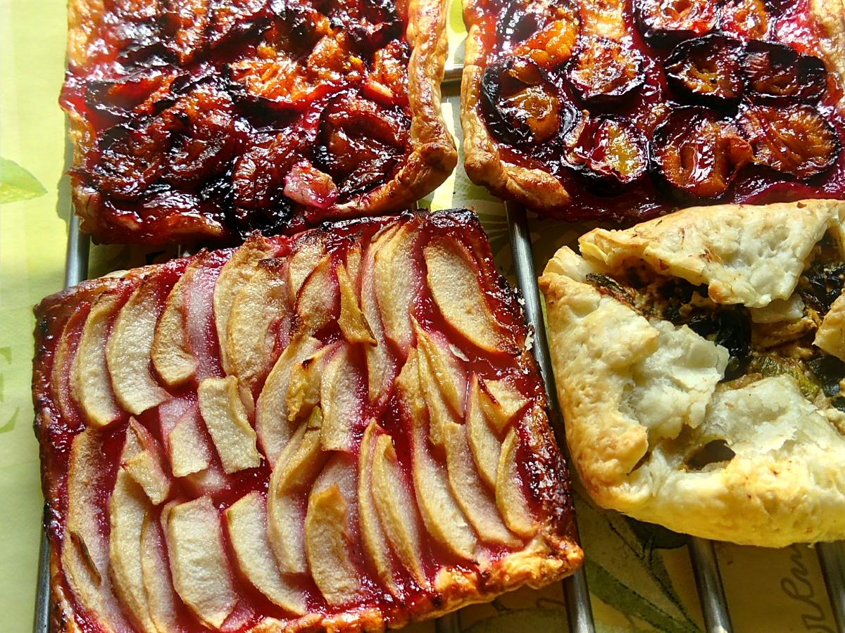 recette tartelettes fruits  de saison ,