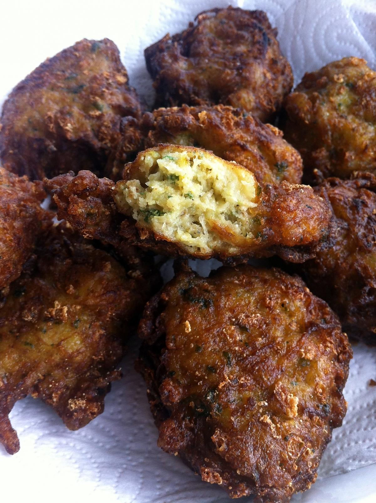 recette Beignets de courgettes curry et comté