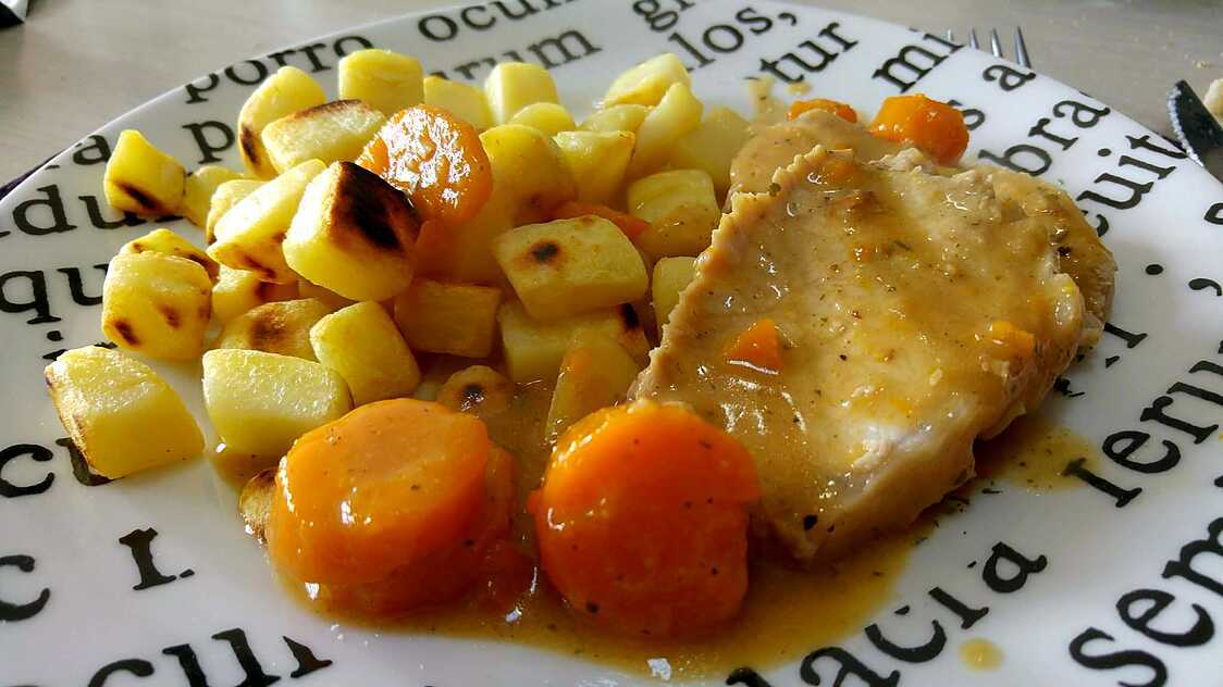 Rôti De Porc Cookeo Fond De Veau Pomme De Terre Recette de Rôti de porc au cookéo