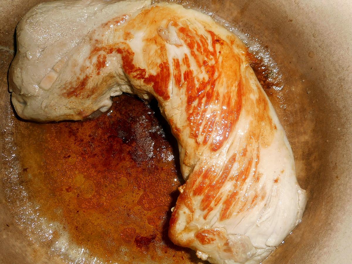 recette Filet mignon de porc aux mirabelles