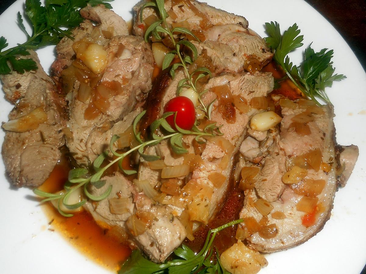 recette Selle d agneau en cocotte