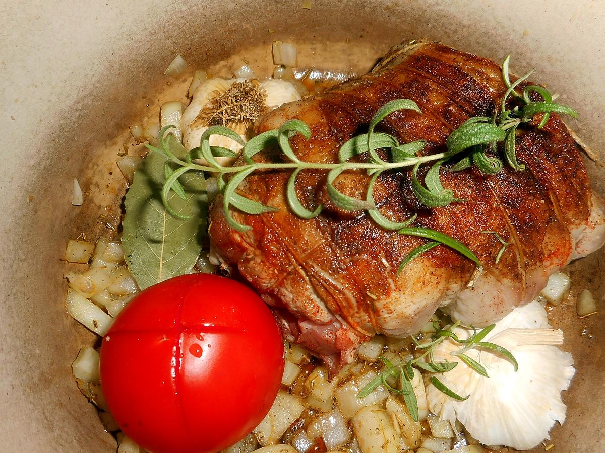 recette Selle d agneau en cocotte