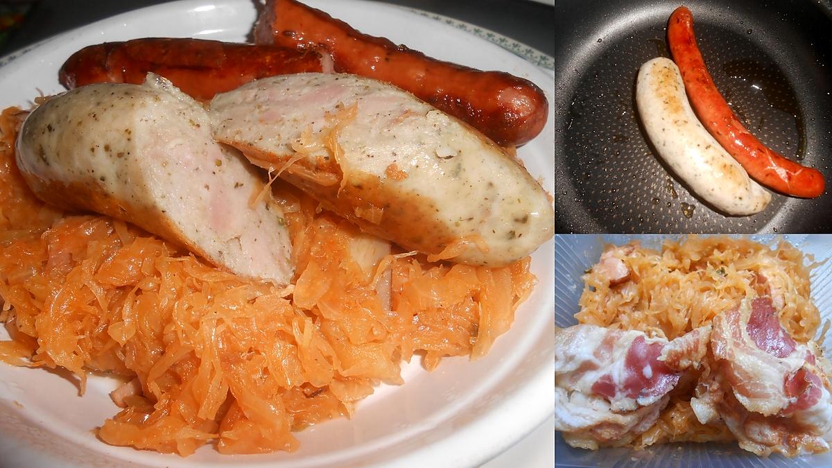 recette CHOUCROUTE A "LA POLONAISE"