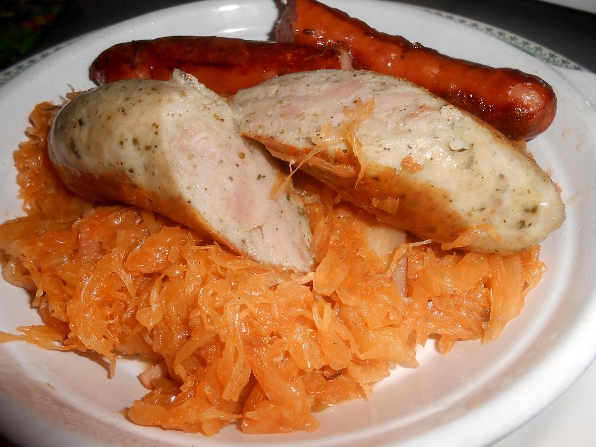 recette CHOUCROUTE A "LA POLONAISE"