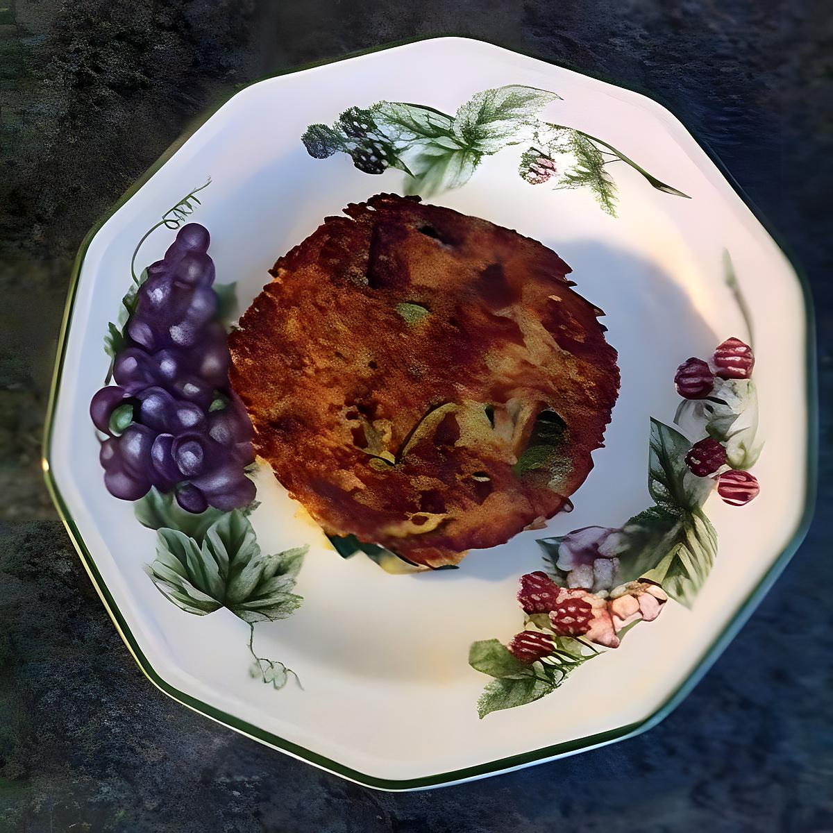 recette Galettes de quinoa aux courgettes