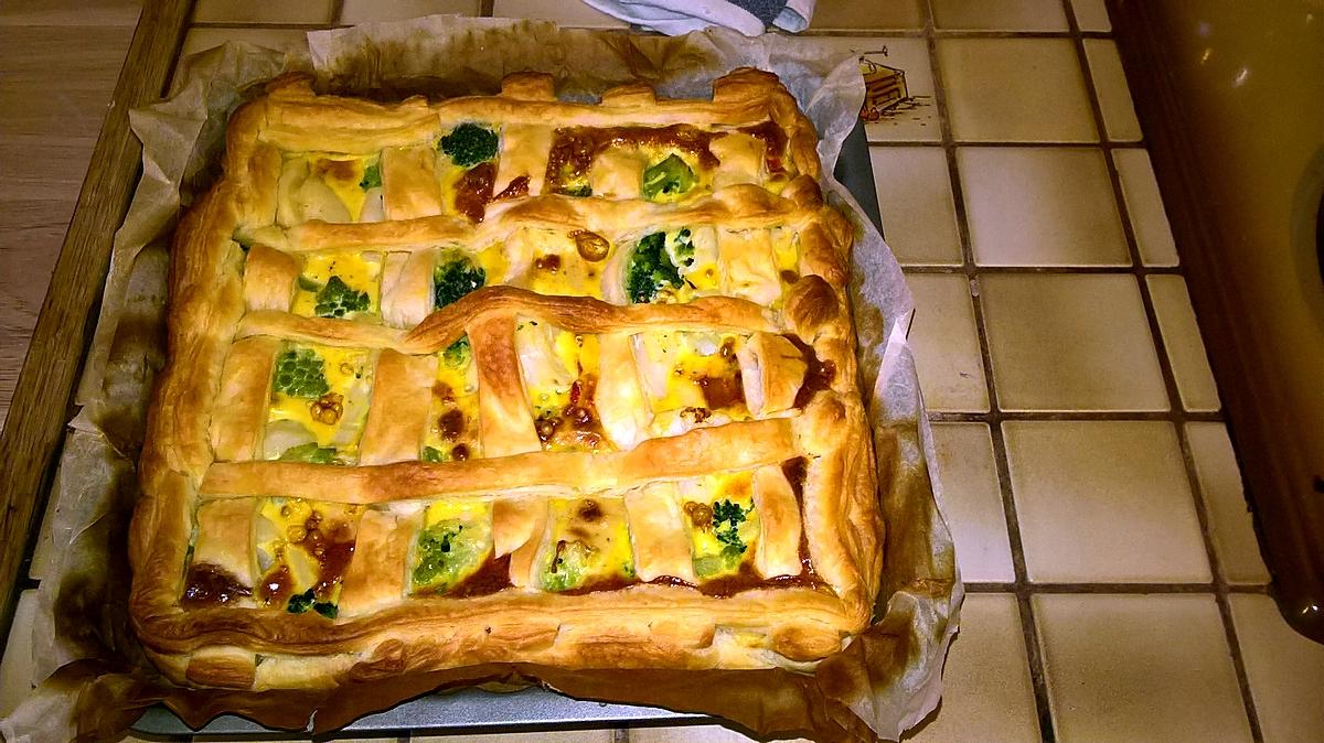 recette QUICHE VERTE AU FROMAGE