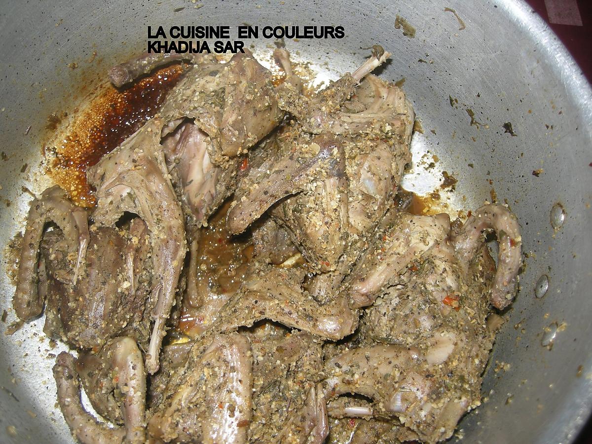 recette Yassa aux pigeons