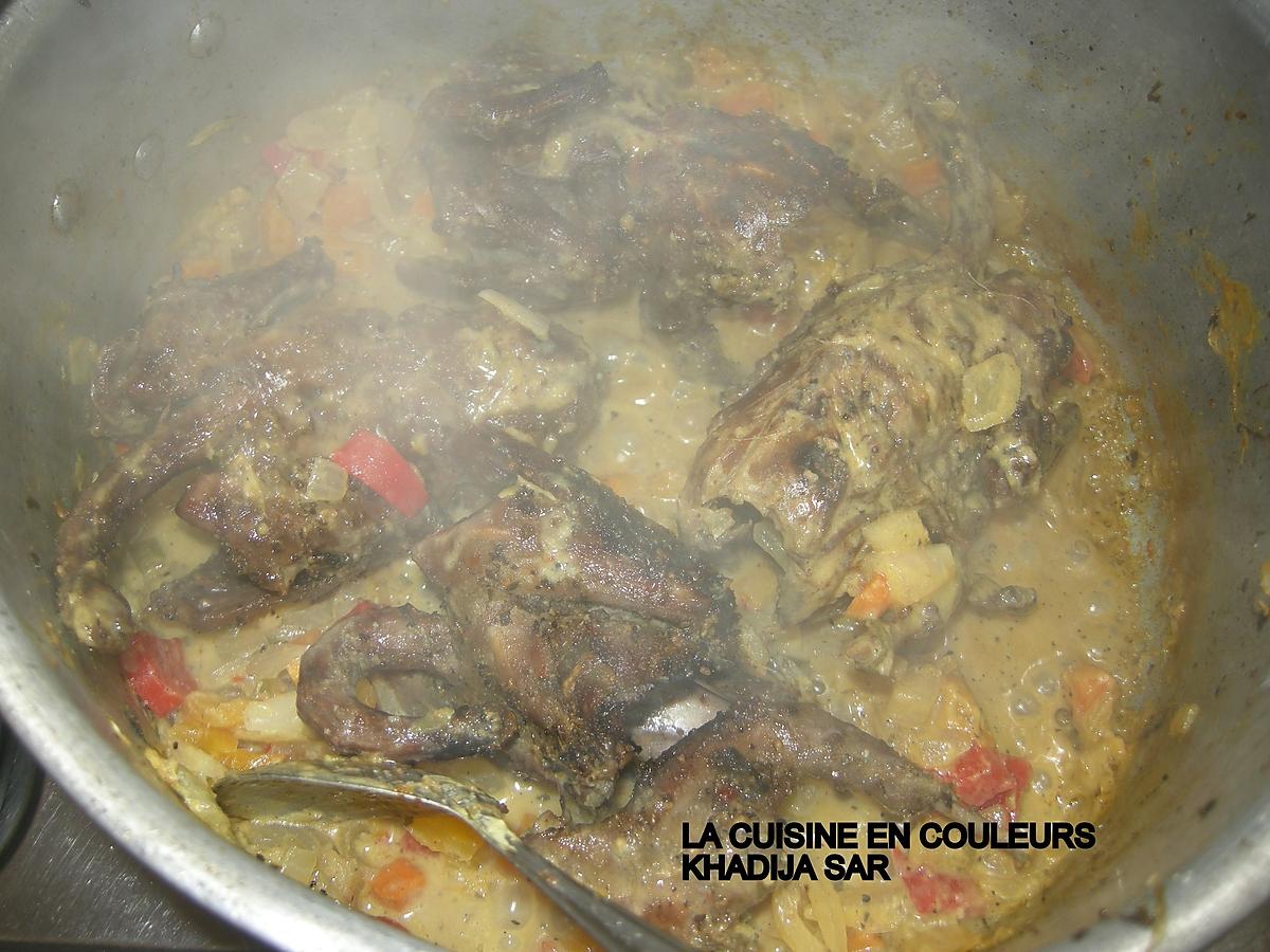 recette Yassa aux pigeons